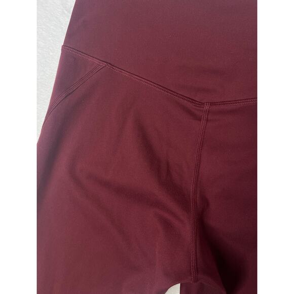 Girlfriend Collective Plum Compressive Leggings sz M Activewear Lounge Yoga - Picture 8 of 8